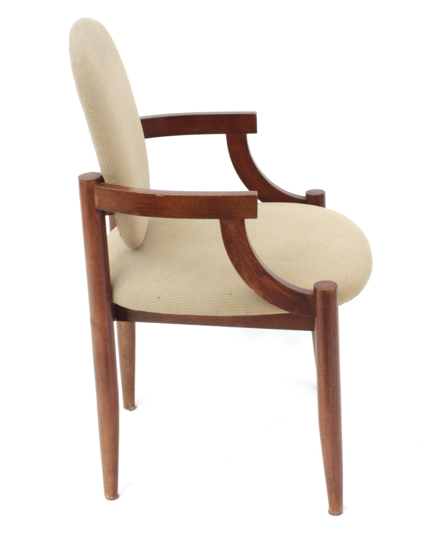 Alfons Milà and Frederic Correa for Gres S.A. circa 1960-1969. Ten chairs model "Reno" in ukola wood - Bild 5 aus 6