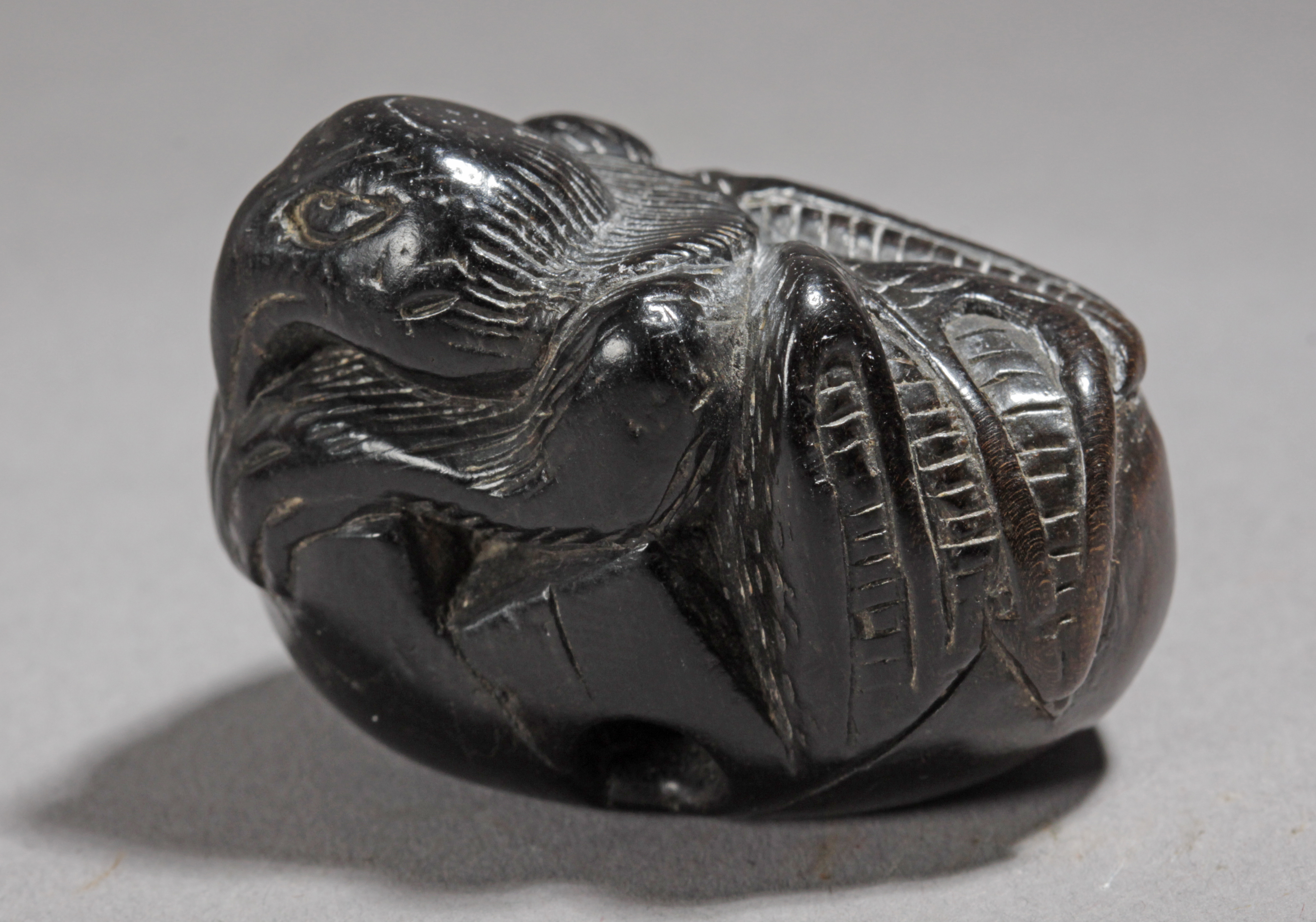 A 19th century Japanese netsuke from Edo period - Image 3 of 5