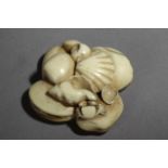 A 19th century Japanese netsuke. Signed Kosai?