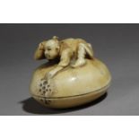 A mid 19th century Japanese netsuke from Edo period