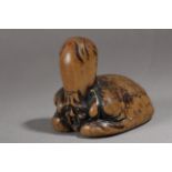 An early 19th century Japanese netsuke from Meiji period