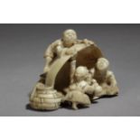 A late 19th century Japanese netsuke from Meiji period