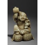 A late 19th century Japanese netsuke from Meiji period