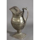 An 18th century Portuguese silver pitcher