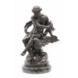 A 19th century French bronze sculpture