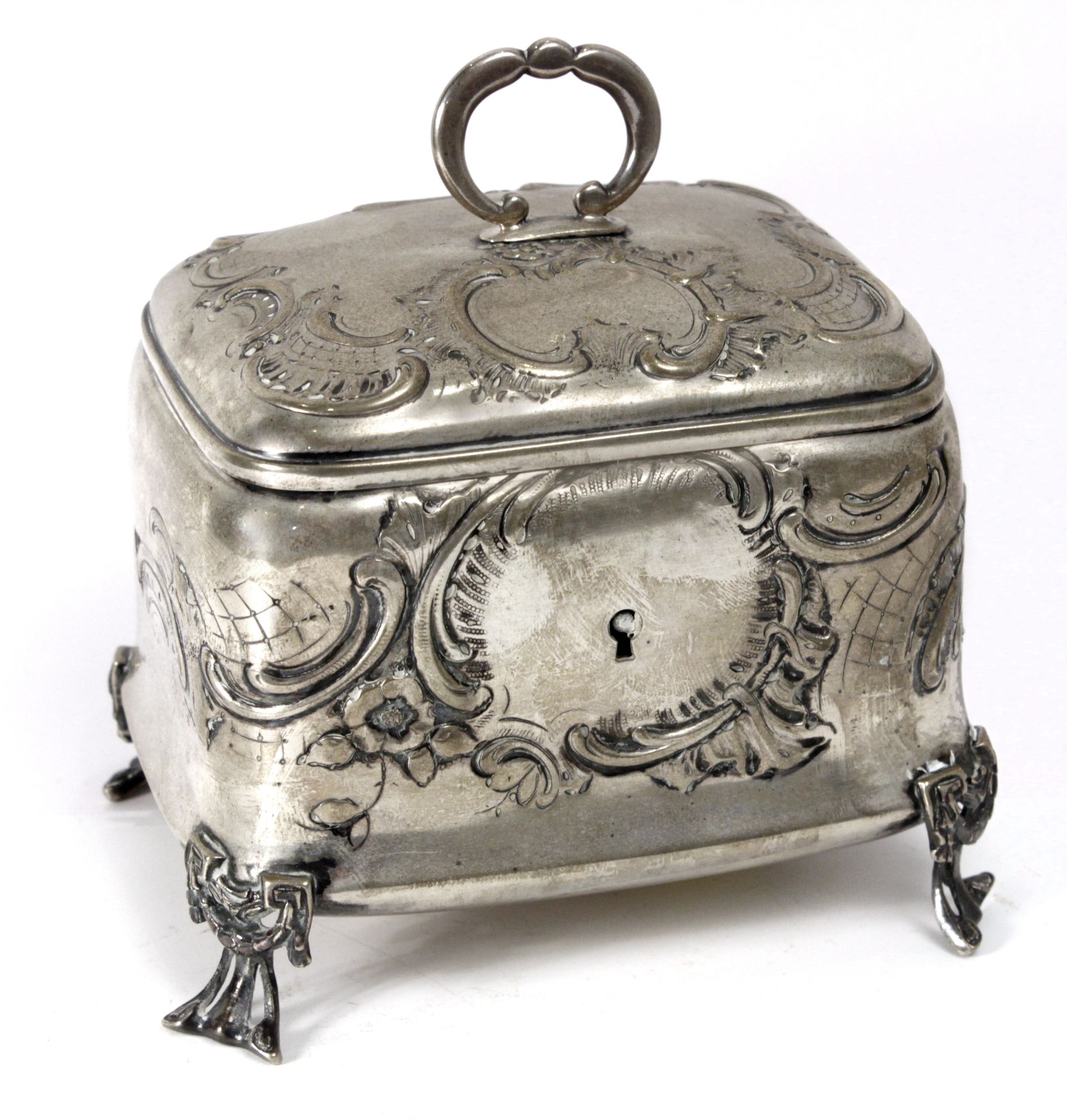 A 19th century Italian silver jewellery box - Image 2 of 7