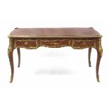 A Louis XV style rosewood desk circa 1920