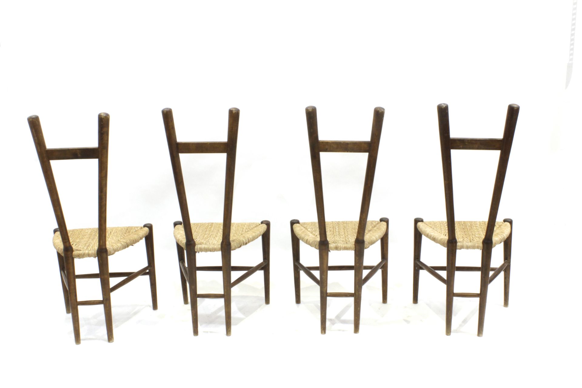A set of six Danish design teak chairs circa 1960-1969 - Bild 4 aus 5