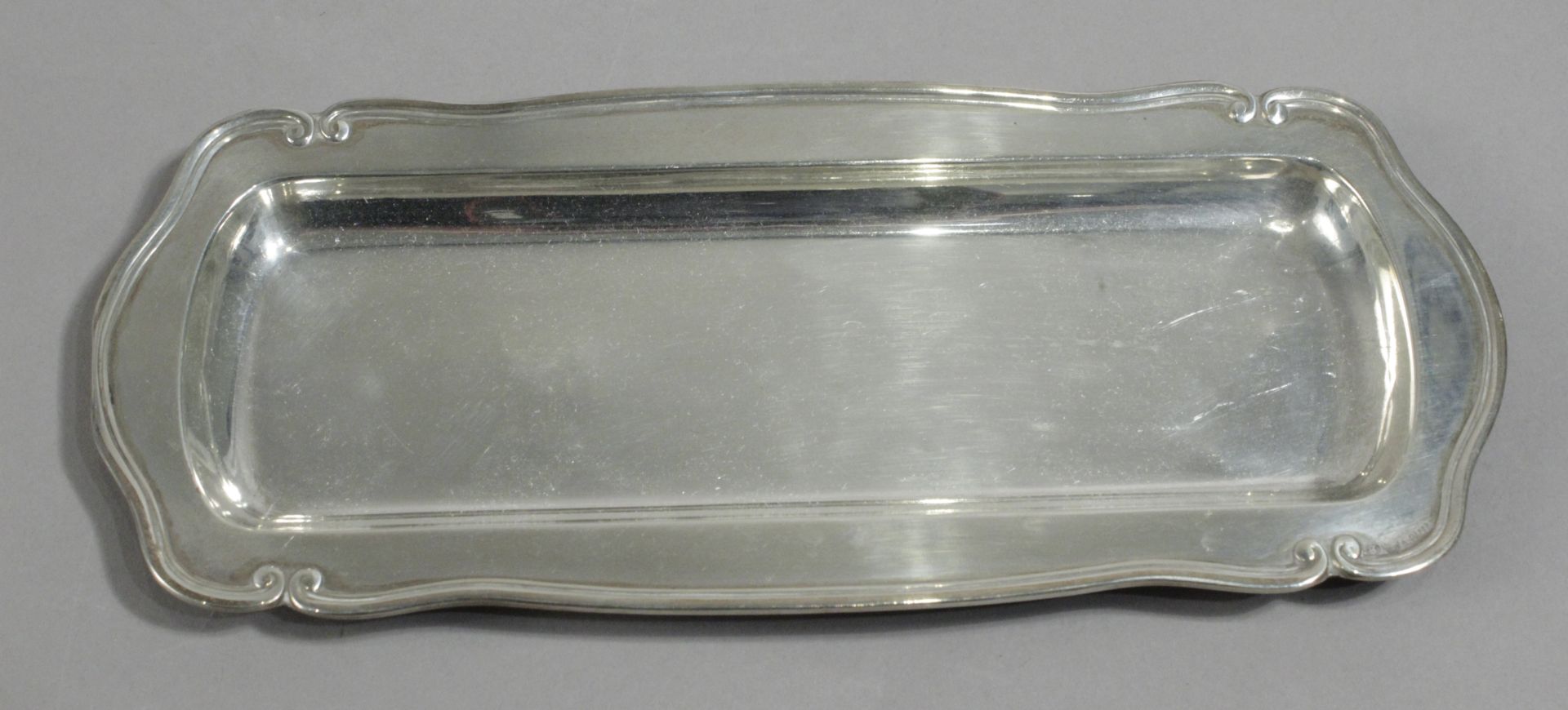 A mid 20th century silver vanity set - Bild 2 aus 4