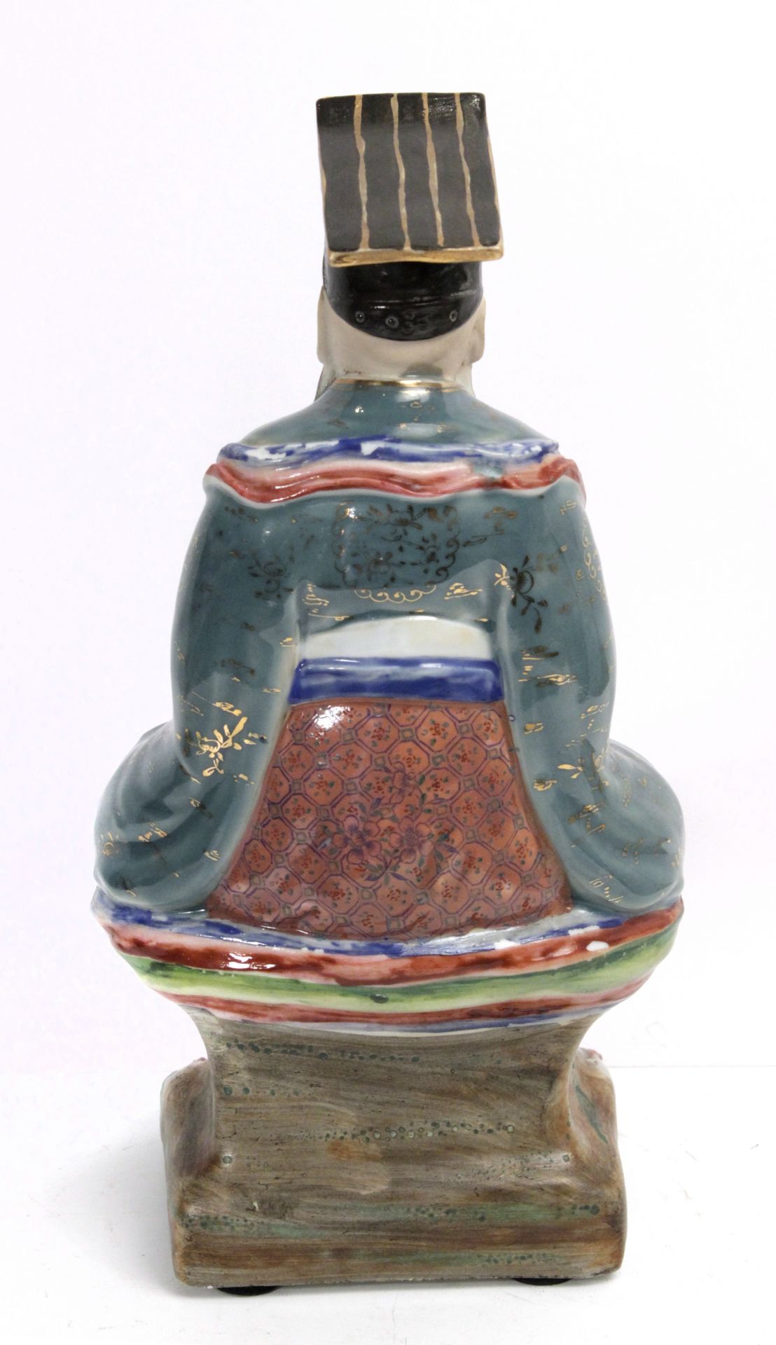 Chinese school circa 1960. A porcelain figure of a wiseman from the Popular Republic period - Bild 2 aus 3