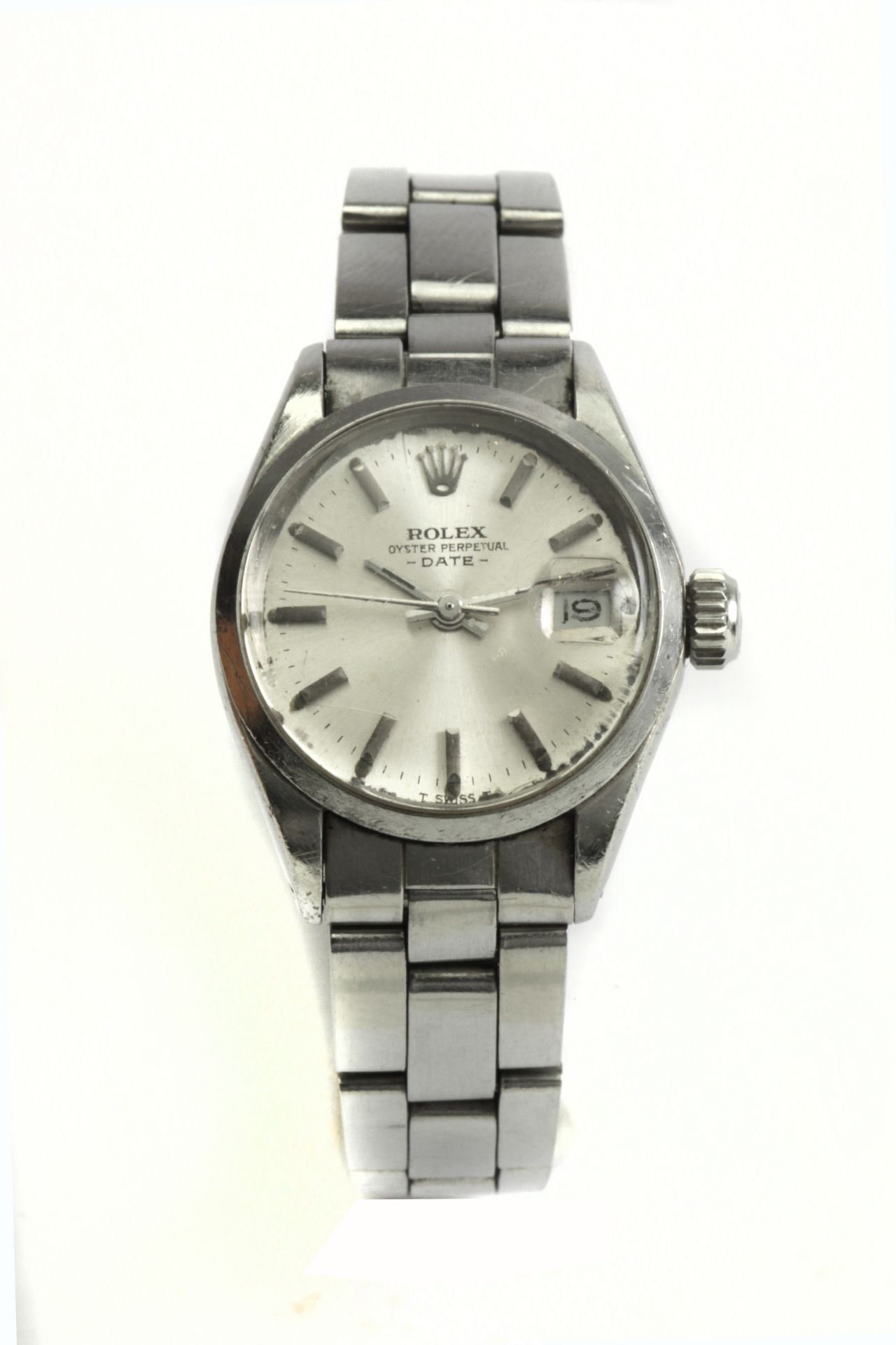 Rolex. Oyster Perpetual Date. Steel ladies watch