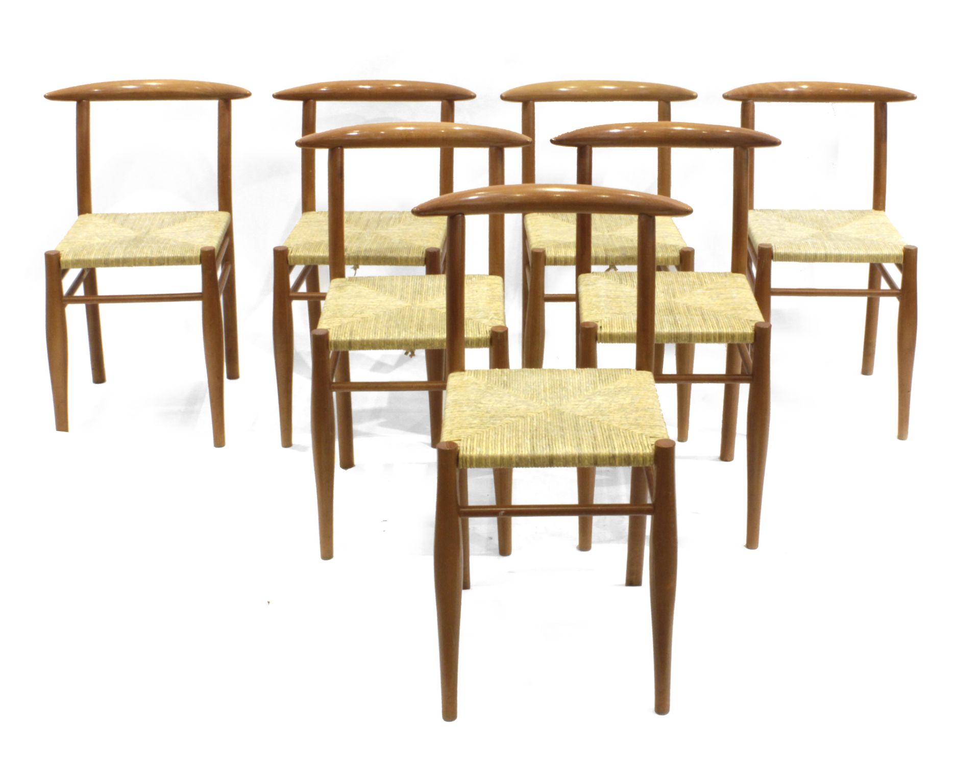 Philippe Starck for Driade circa 1980-1989. A set of eight "Bullhorn Aleph" chairs - Bild 5 aus 5