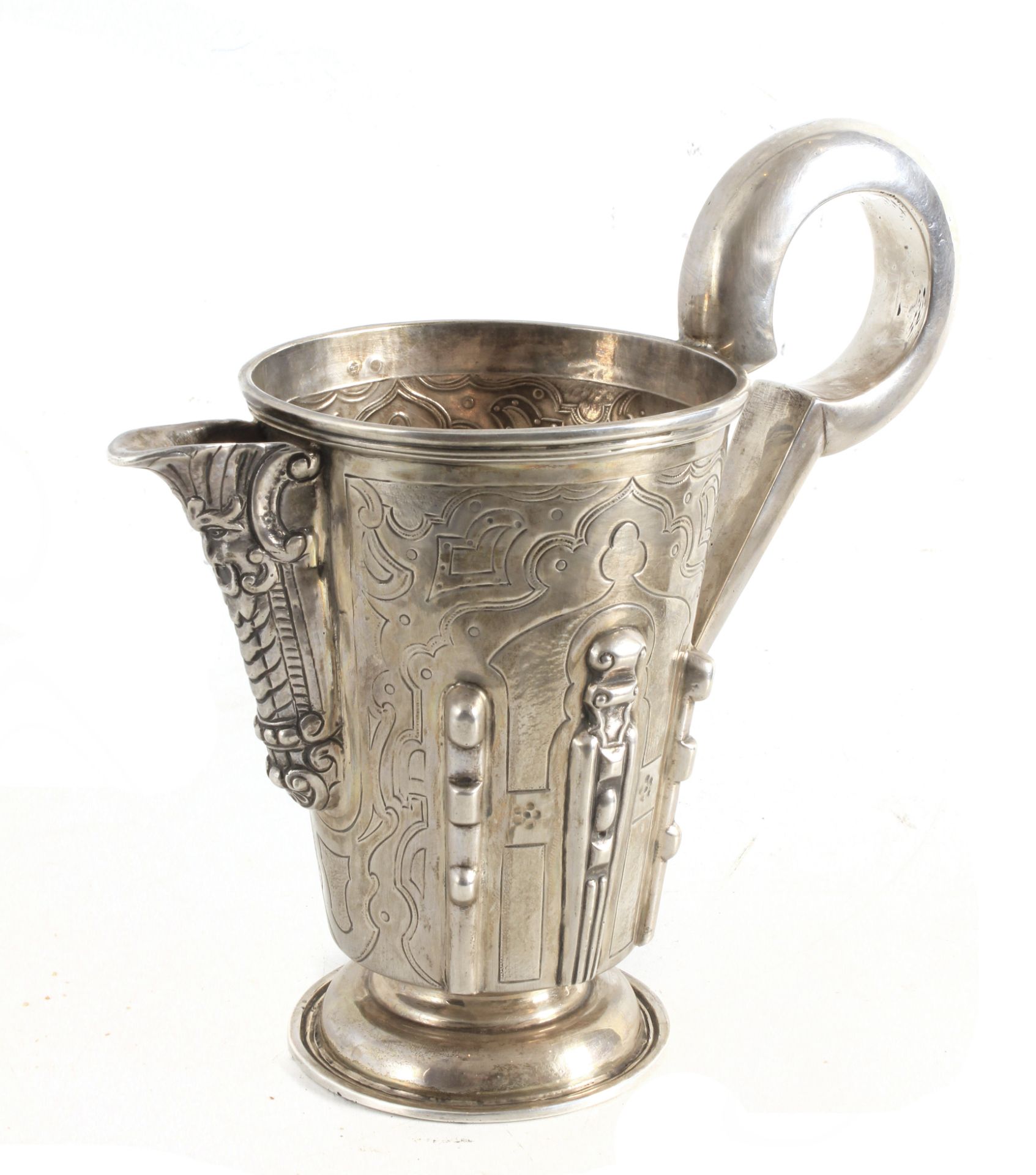 A 20th century silver pitcher - Image 2 of 3