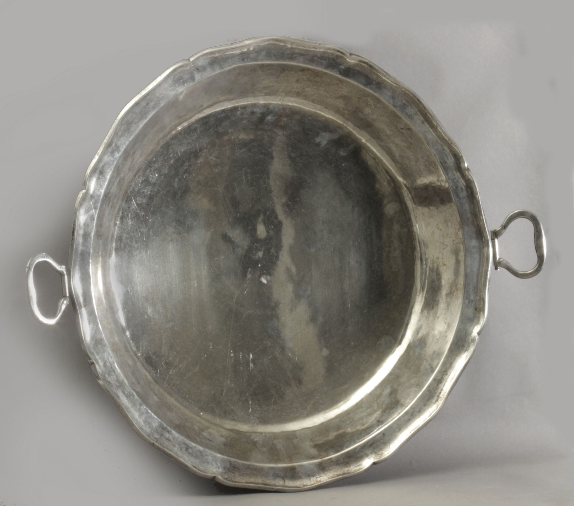 An early 19th century colonial silver brazier from the viceroyalty of Peru