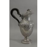 A 19th century French silver pitcher from Empire period