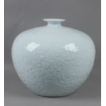 A 20th century Chinese vase in celadon porcelain
