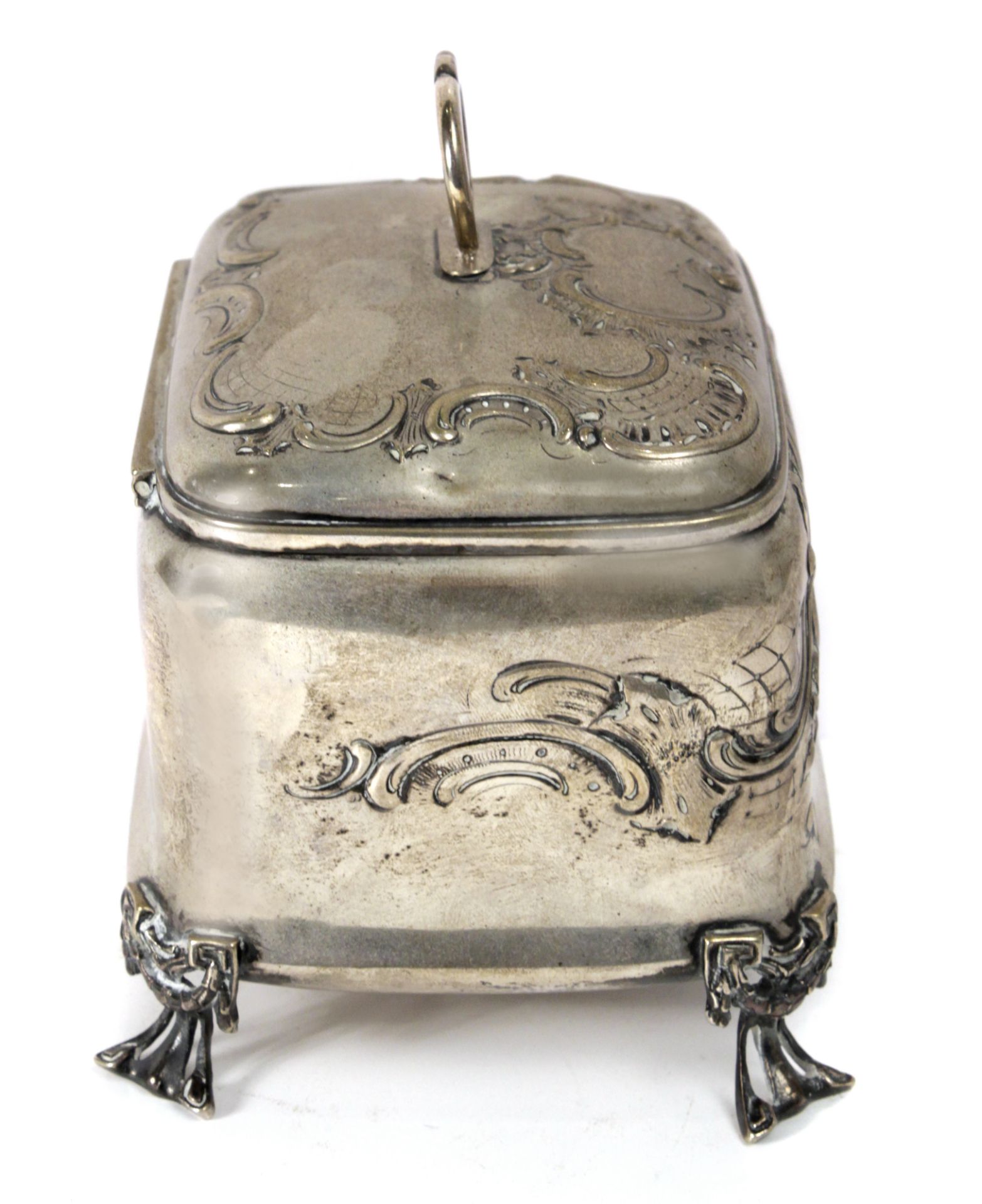 A 19th century Italian silver jewellery box - Image 3 of 7