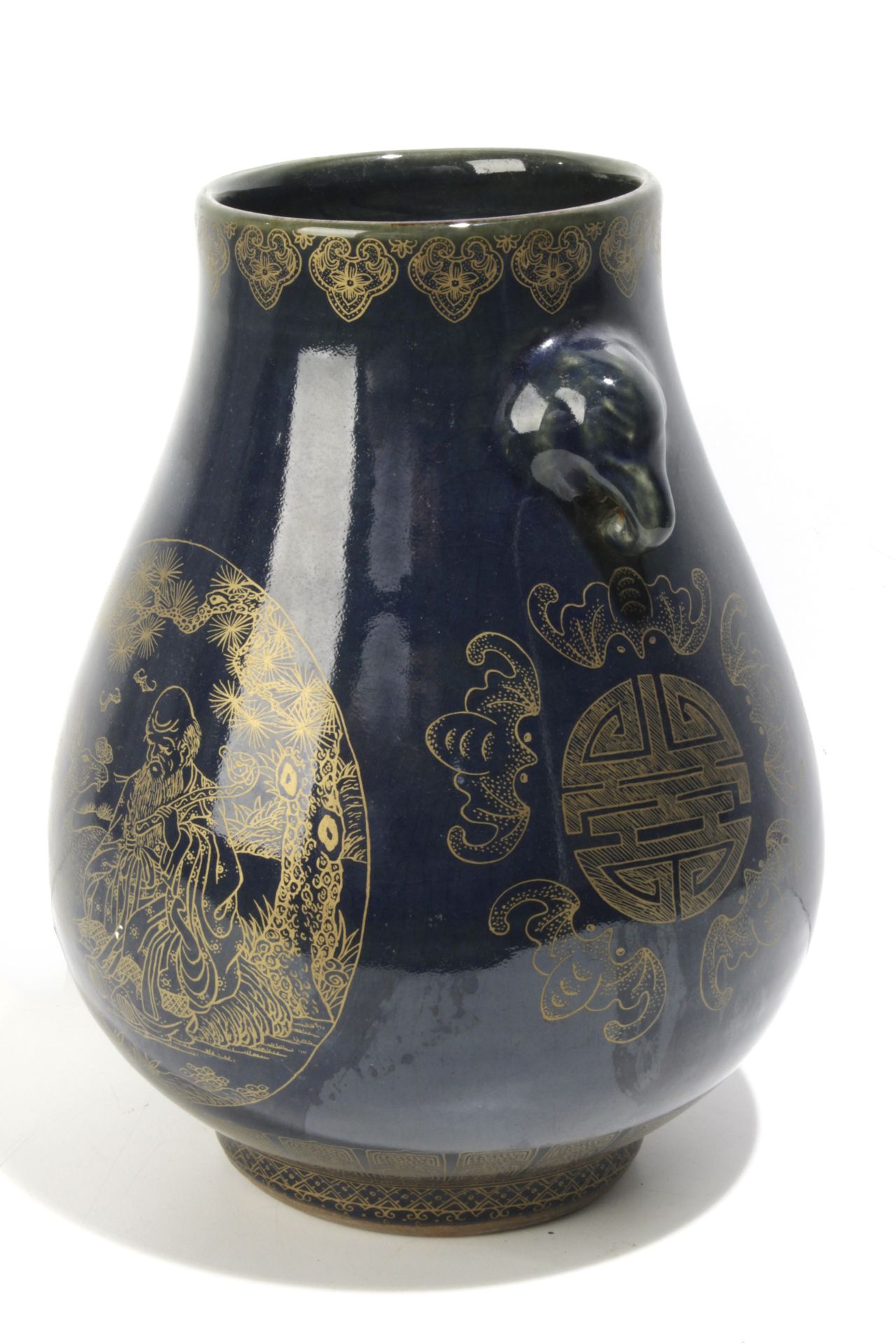 A 20th century Chinese porcelain vase - Bild 2 aus 3