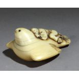 An 18th century Japanese netsuke from Edo period