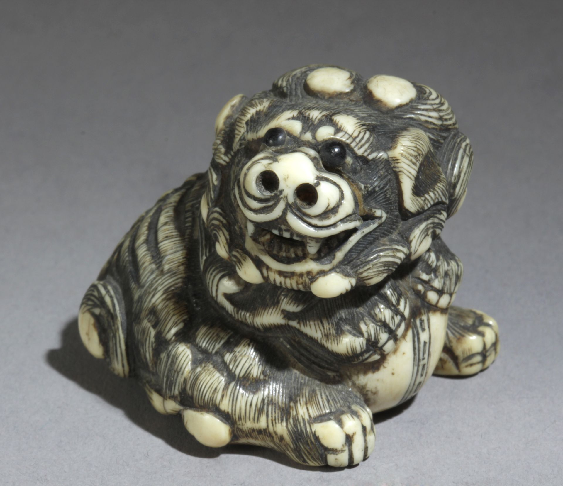 A Japanese netsuke circa 1800 from Edo period