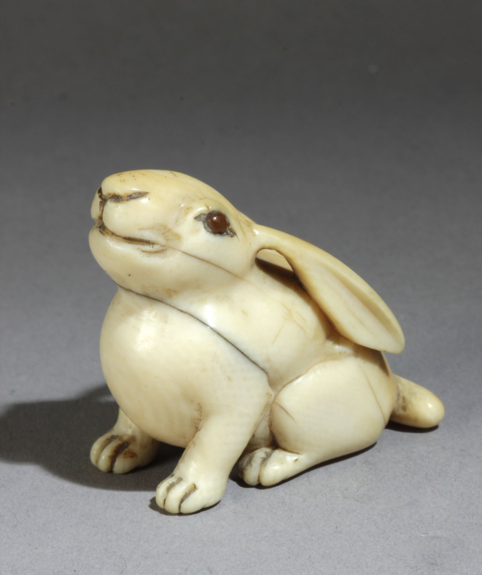 A mid 18th century Japanese netsuke from Edo period