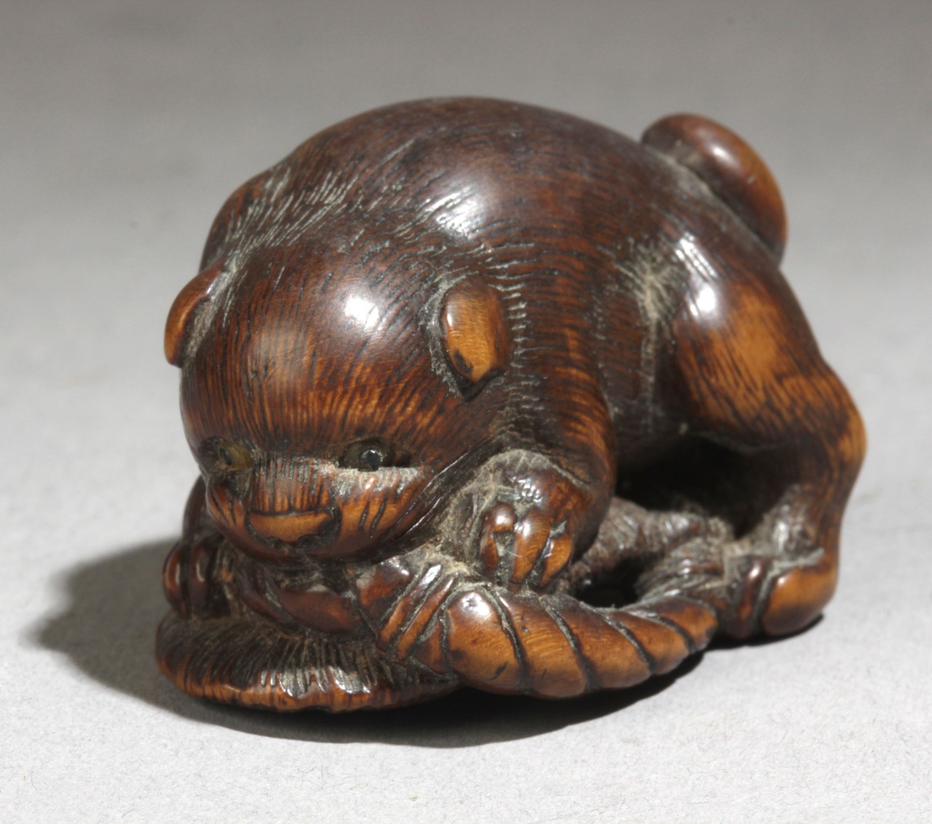 An early 19th century Japanese netsuke from Edo period