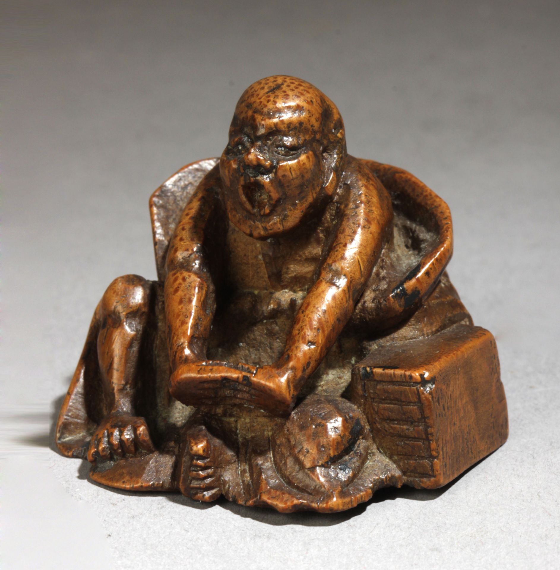 A 19th century Japanese netsuke from Meiji period