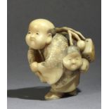 A Japanese netsuke circa 1850-1875 from Meiji period