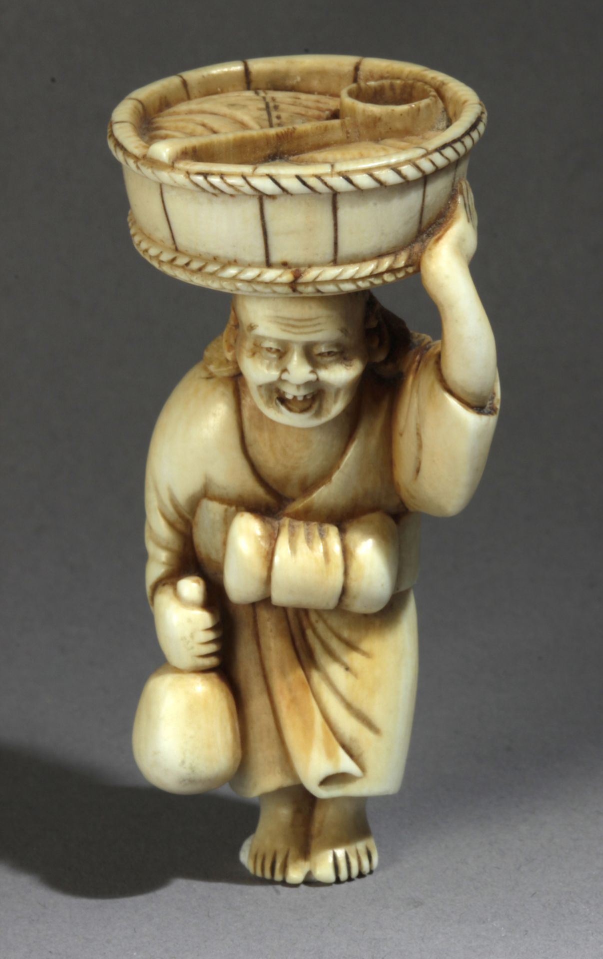 A Japanese netsuke circa 1800 from Edo period