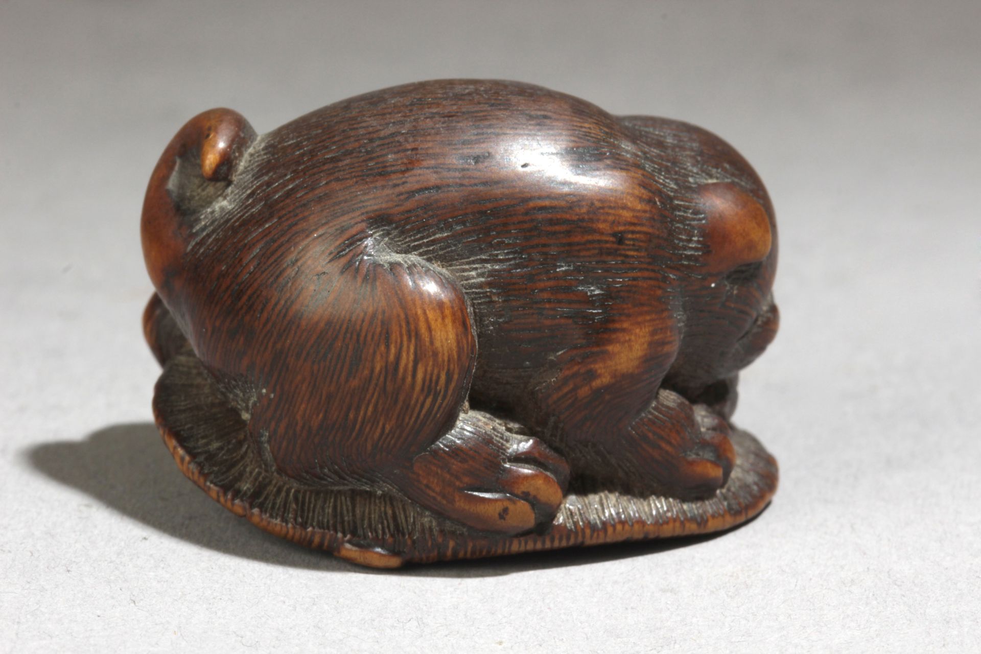 An early 19th century Japanese netsuke from Edo period - Bild 4 aus 5