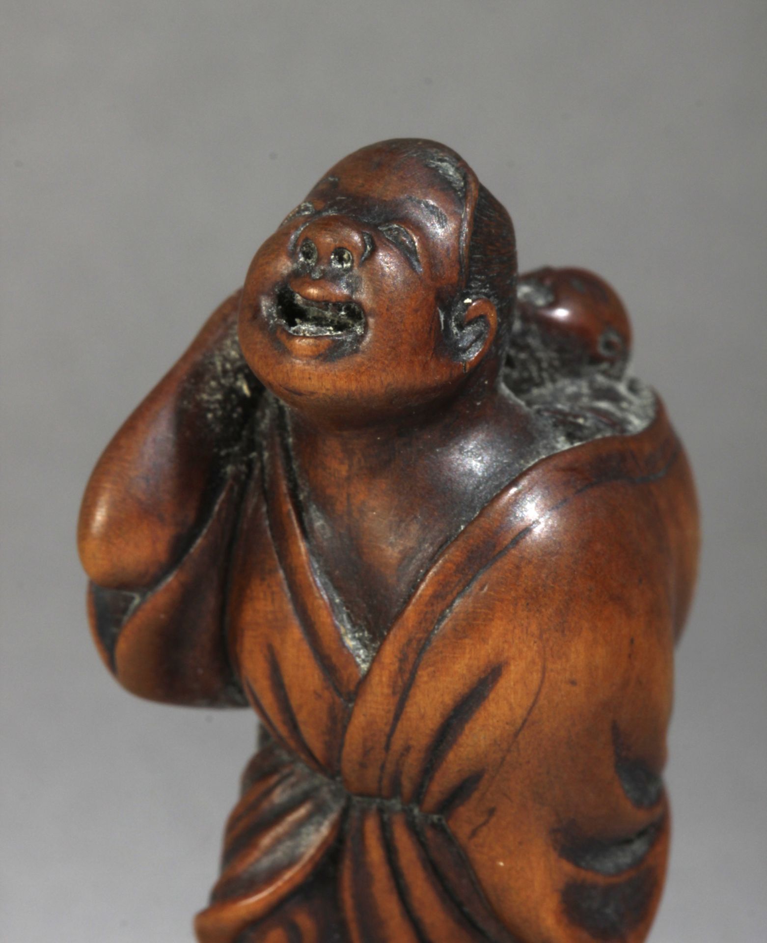 An early 19th century Japanese netsuke from Edo period - Bild 4 aus 6