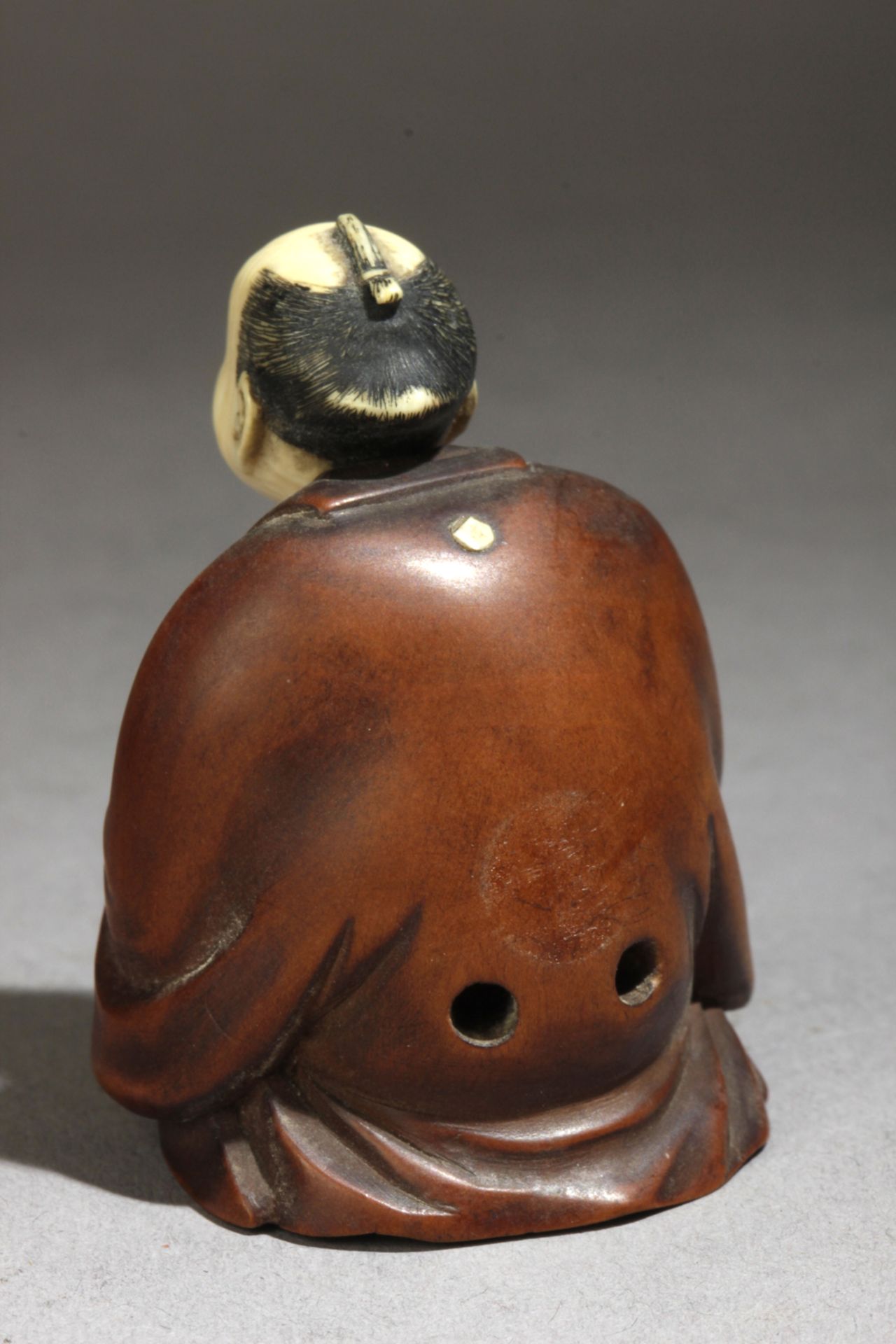 A 19th century Japanese netsuke from Meiji period - Bild 5 aus 7