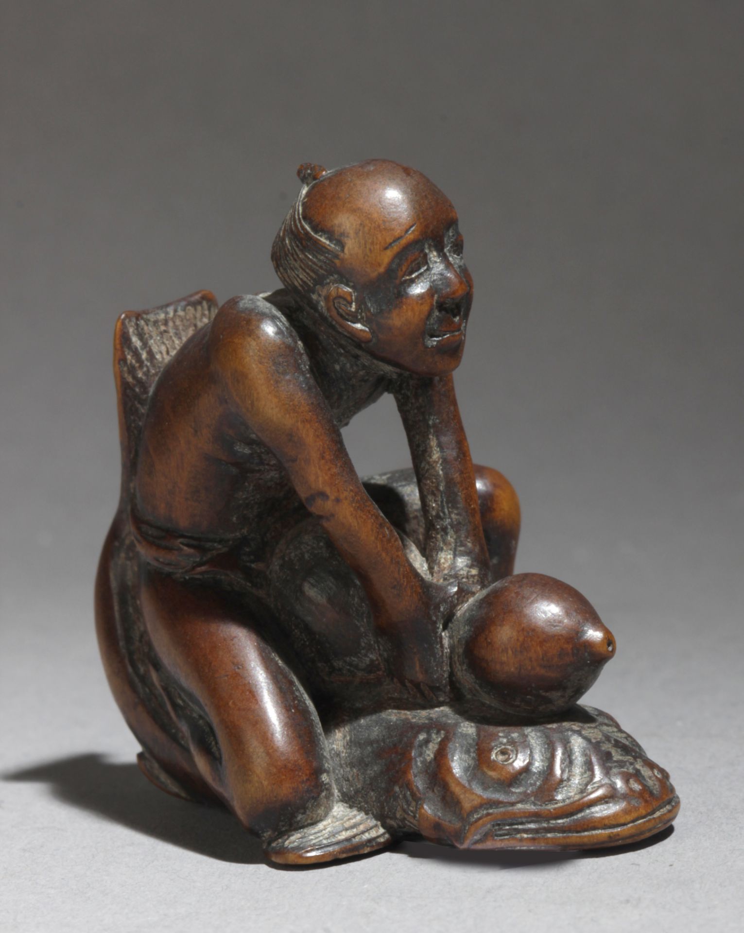 A mid 19th century Japanese netsuke from Edo period