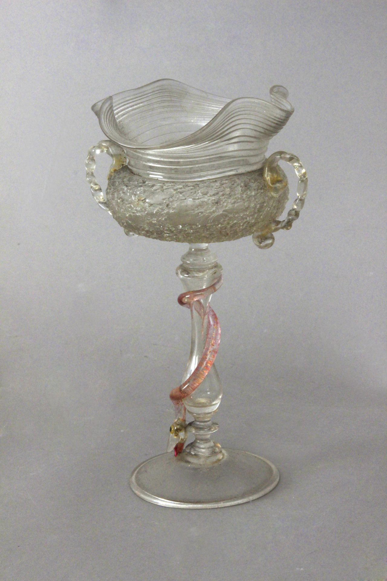 A 19th century Italian centrepiece in Venetian glass - Image 2 of 3