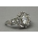 A first half of 20th century 1,75 ct. aprox. Old European cut diamond solitaire ring