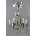 A 20th century Marie Therese style chandelier