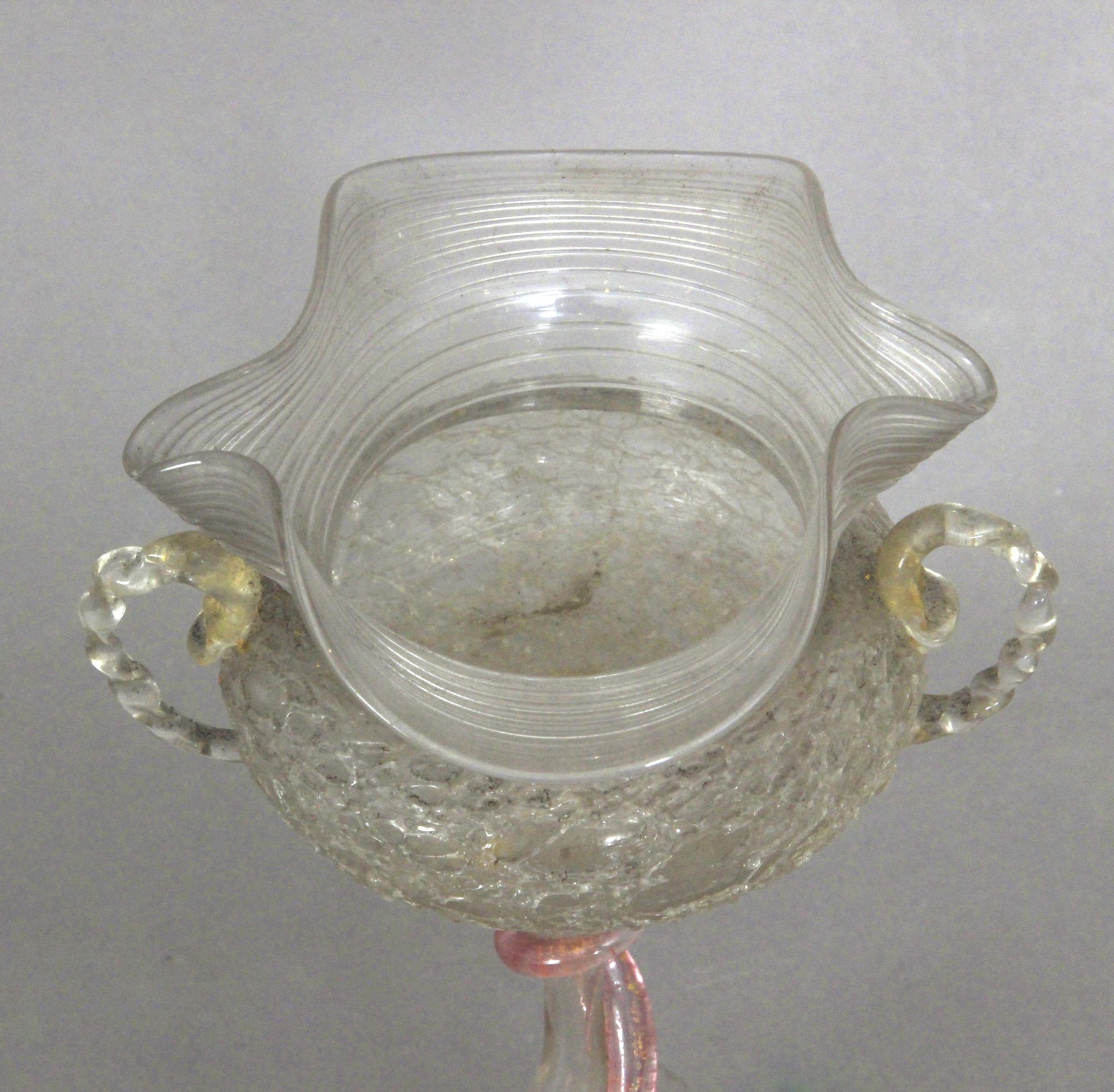 A 19th century Italian centrepiece in Venetian glass - Image 3 of 3