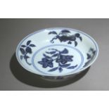 A 19th century Chinese porcelain plate