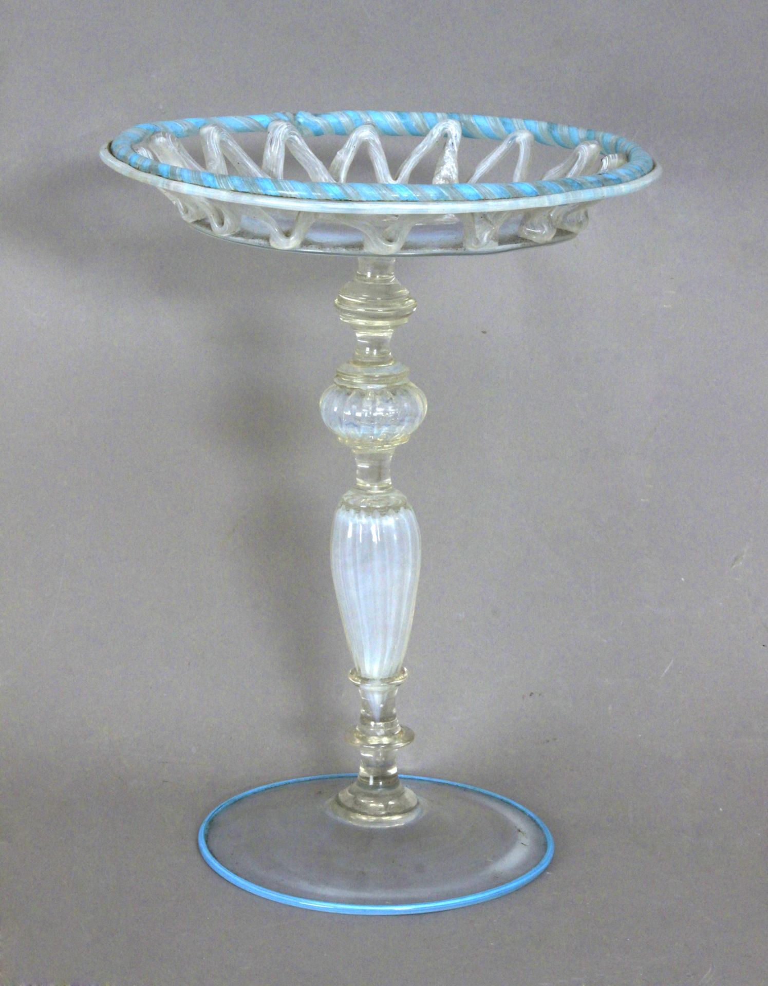 A 19th century Italian centrepiece in Venetian glass - Image 2 of 3