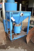 Dust Collection Unit, with hopper 1.2m x 750mm x 7