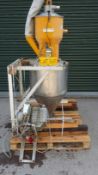 Hummel Vacuum Transfer Conveyor, with a rotary vac
