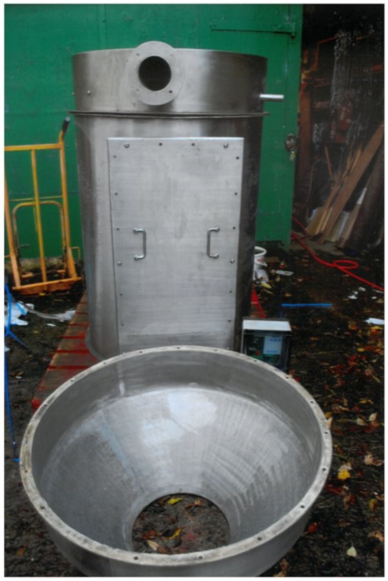 Stainless Steel Receiving Dust Filter Unit Pod, bo - Image 3 of 4