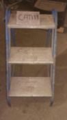 Mild Steel Three Tread Mobile Steps free loading o