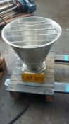 Muller Stainless Steel Dispensing Cone, dimensions