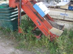 Tote Bag Filler, for potatoes mounted on a wheeled