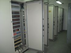 Large Extruder Control Panel, full of electrical c