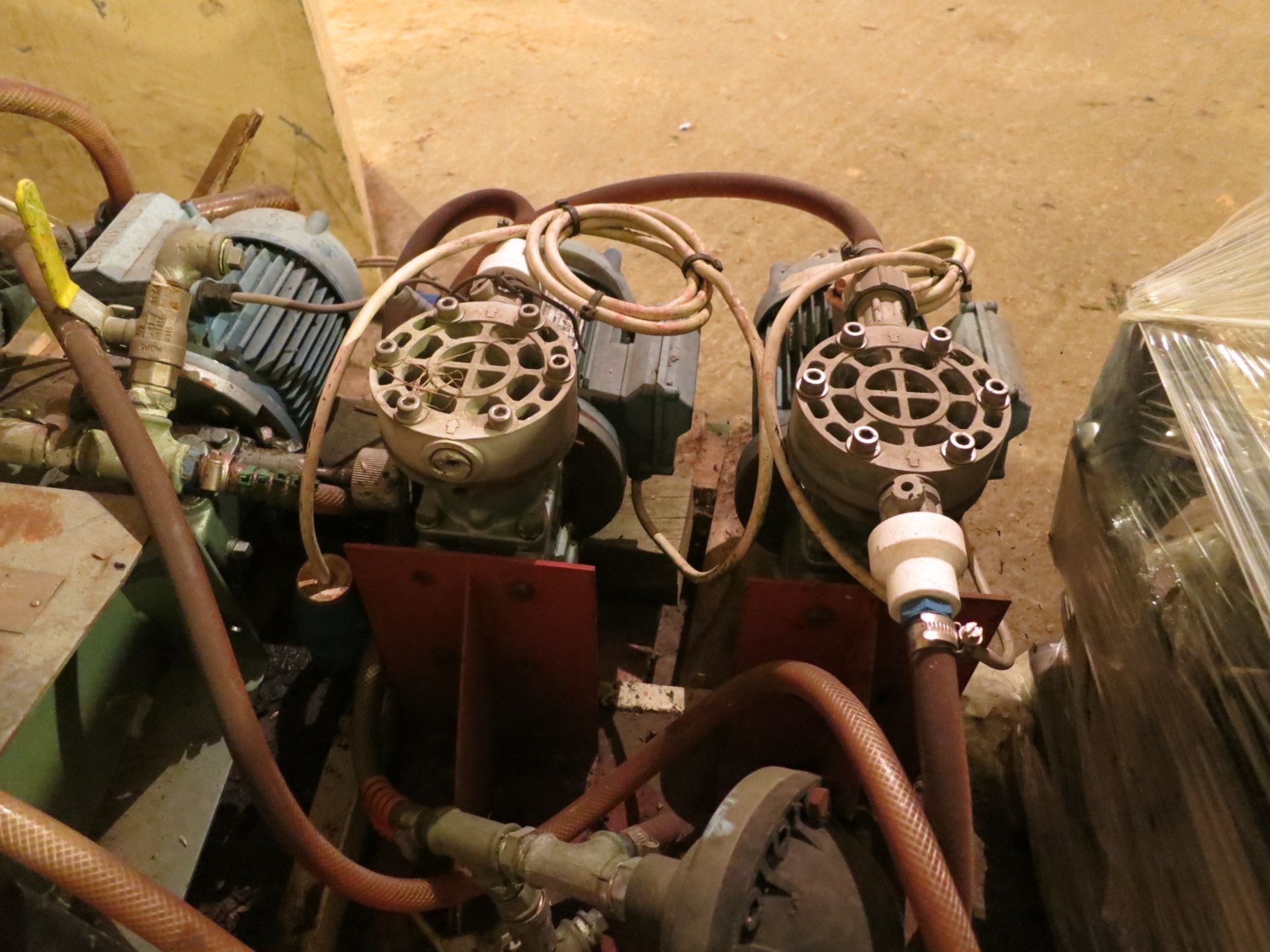 Bank of 5 No Nikkiso Diaphragm Pumps, on a single - Image 2 of 5