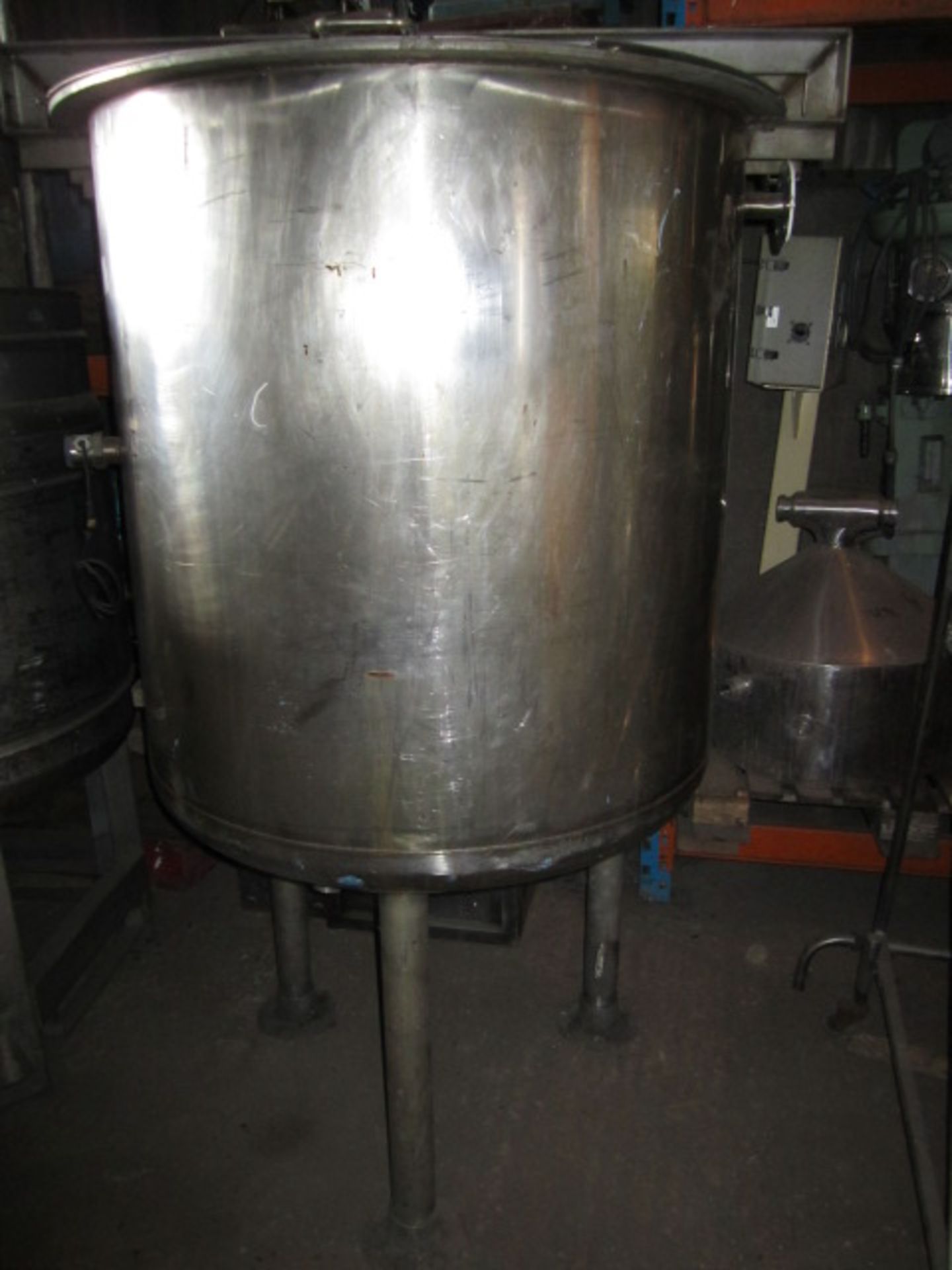 Stainless Steel Tank, with stainless steel bridge