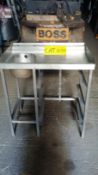 Stainless Steel Sink, dimensions approx. 800mm x 5