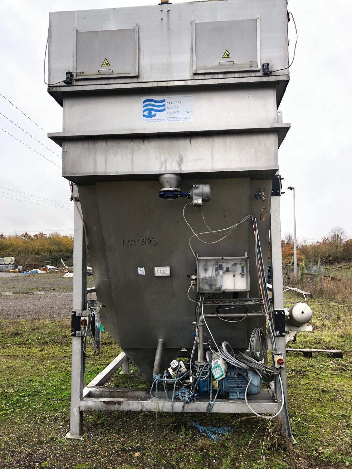 Nijhuis Effluent Plant, able to process 27cm of wa - Image 2 of 18